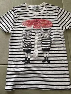 ボリス雑貨店 Tシャツ しましまダブルロングギュス XL ヒグチユウコ Tシャツ しましまダブルロングギュス – ボリス雑貨店