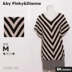 ★美品★ &by Pinky&Dianne トップス　チュニック　スタイルアップのサムネイル