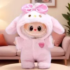 Labubu ラブブ ぬい服 マイメロ 着ぐるみ 17cm ぬいぐるみ服 ぬい活