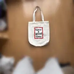 ハブアグッドタイム トートバッグ