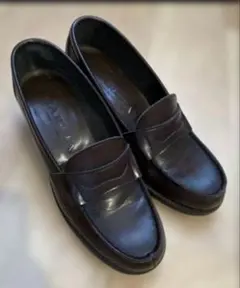 厚底　ローファー　ハルタ