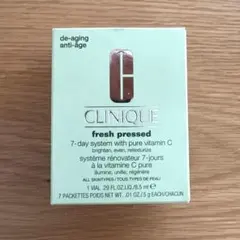CLINIQUE クリニーク フレッシュプレスド 7日間システムのサムネイル