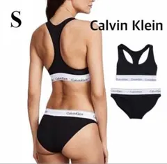 Calvin Klein❤️ブラ＆ショーツセット S ブラック カルバンクライン