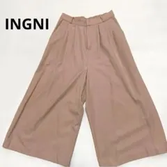INGNI ガウチョパンツ ブラウン　M