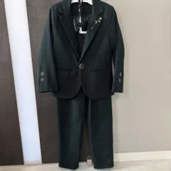 ダークグリーンスーツセット（ベスト・ボウタイ・シャツ付き）