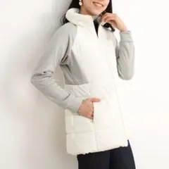 【極美品】FILA GOLF 撥水 中綿キルティング切り替えブルゾン ウエア