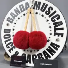 【ランウェイ登場品】極美品　ドルチェ&ガッバーナ　ドラム型 リュック チェリー