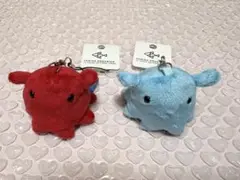 メンダコ　ミニぬいぐるみキーホルダー　水族館　深海魚　めんだこ　ストラップ　2点