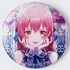 プロセカ　グリッター缶バッジ　10A 桃井愛莉