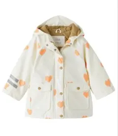 ZARA kidsラバーフィニッシュフラワーレインコート 4544 - メルカリ
