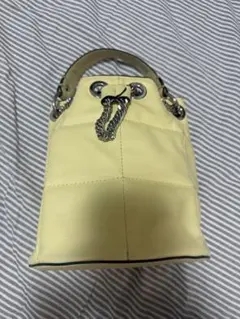 ZARA ショルダーバッグ　イエロー