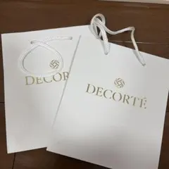 DECORTÉ ショップ袋 2枚セット