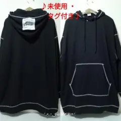 ステッチパーカーワンピ♡RODEO CROWNS ロデオクラウンズ タグ付きのサムネイル