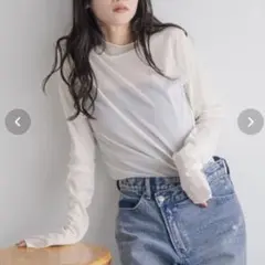 チュール 長袖