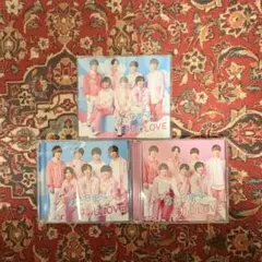 なにわ男子初恋LOVE CD 3枚セット
