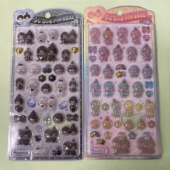 【正規品】 2点セット うるちゅるポップシール モンチッチ