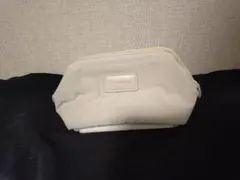 フランフラン メイクポーチ グレー 鏡付き