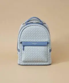 美品 ✨ サマンサタバサ リュック ジョリーアーディ ジャガード 水色