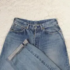 25年 加工《マーカ》SELVEDGE DENIM WIDE LEG (1)赤耳のサムネイル