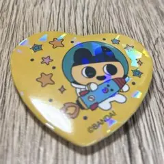 大たまごっち展 まめっち ハート型缶バッジ　ランダム　たまごっち