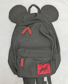 ミッキー耳付き黒リュック　キッズサイズ