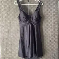 水着ワンピース/上下/美品/体型カバー/Lサイズブラック