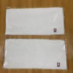 今治タオル フェイスタオル ホワイト ヘリンボーン柄 - メルカリ