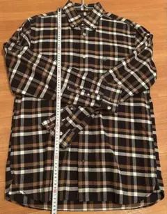 【FRED PERRY】チェック柄 長袖シャツ M