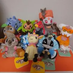 ポケモンfit ぬいぐるみセット 10点　ピカピカボックス 新品