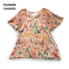 TSUMORI CHISATO ツモリチサトシルク混 イラスト チュニックのサムネイル