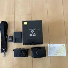 プロ仕様単焦点レンズ‼️Nikon COOLPIX A DX 専用レザーケース付のサムネイル