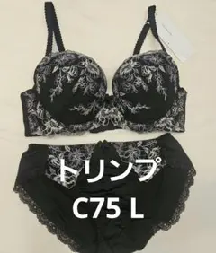 261250 トリンプ　ブラジャー　ショーツ　セット　c75