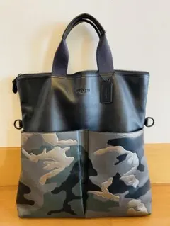 COACH コーチ 2WAY バッグ カモフラ柄のサムネイル