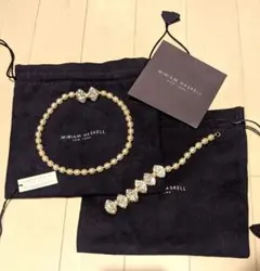 MIRIAM HASKELL パールネックレス＆ブレスレットセットのサムネイル