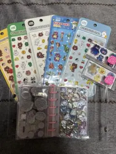 ジ*ラ様 シール帳　完成品　ボンボンドロップシール　ミニちゅるシール　ウォーター