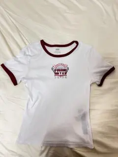 Levi's リンガーTシャツ ホワイト Mサイズのサムネイル