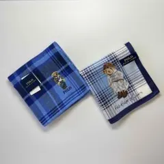 【値下げ！】ポロラルフローレン ポロベア タオルハンカチ & ハンカチセット ⑰