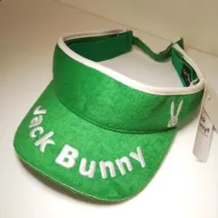 【未使用だが黄ばみあり】Jack Bunny!! ジャックバニー サンバイザー