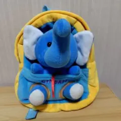 ゾウのぬいぐるみ付き キッズリュックのサムネイル