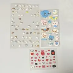 動物　ぷくぷくシール　平成レトロ　おすそ分け