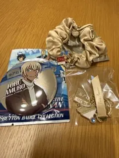 USJ ユニバ 名探偵コナン 2026 コレクタブル 安室透セット 缶バッジ