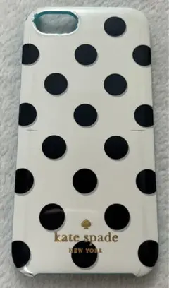【kate spade NEW YORK】　iPhone5用ケース　ドット柄