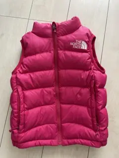 THE NORTH FACE ピンク ダウンベスト 子供110cm