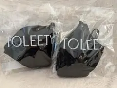 TOLEETY ブラジャー 2枚セット ブラック