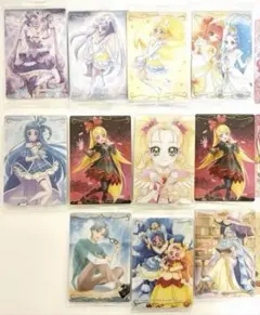 プリキュア　シャイニールミナスhr 他　ウエハースカード類　まとめ売り　レアのサムネイル
