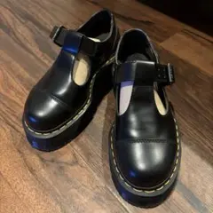Dr. Martens ブラック 厚底ローファー