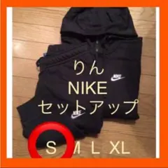 一番人気!!S.黒.セットアップ/スリムジョガーパンツ.フード付パーカー