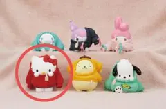サンリオ　タカラトミー　おきがえちゅう　ハローキティ　フィギュア