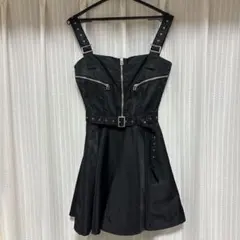 【新品同様】Darich ナイロンジャンパーミニワンピース Fサイズ