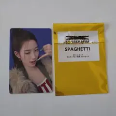 LE SSERAFIM　SPAGHETTI　タワーレコード特典　カズハ